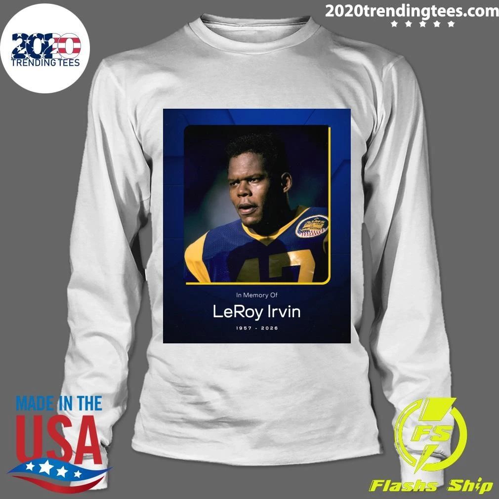 Rip LeRoy Irvin 1957-2026 Shirt