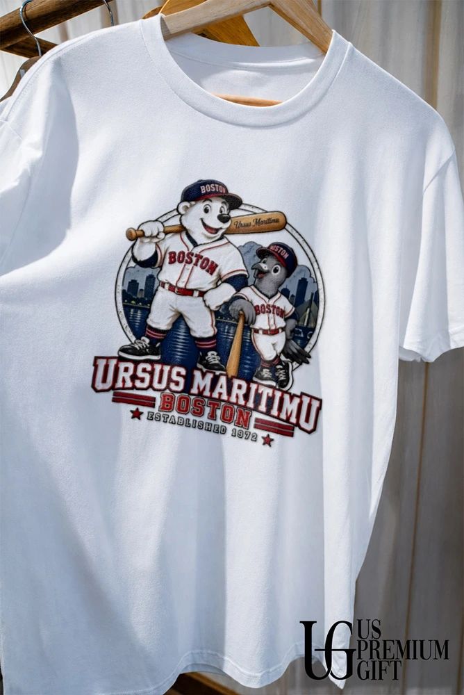 Polar Bear Pigeon Boston Red Sox Baseball Ursus Maritimu Est 1972 shirt