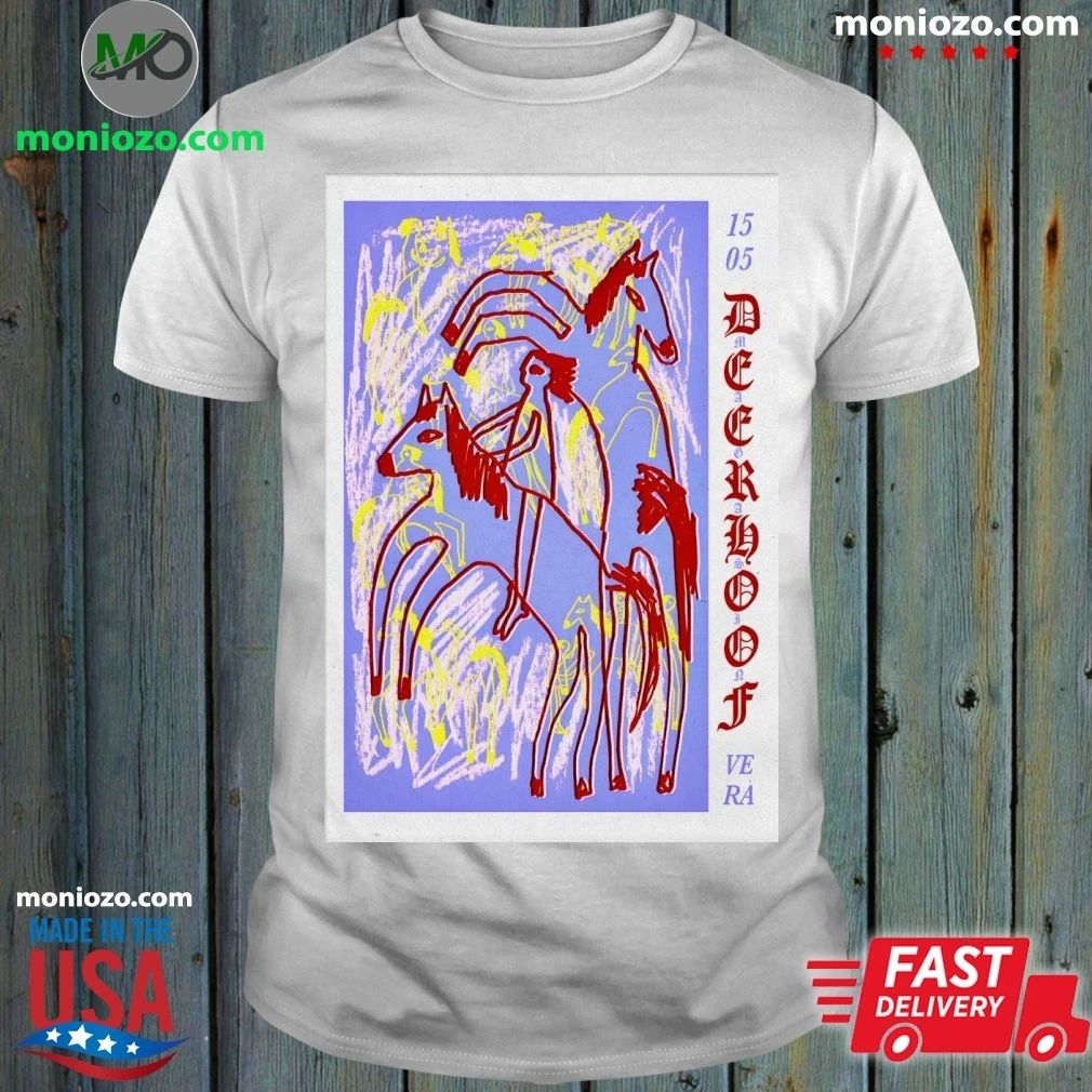 Original Deerhoof With Magasin Groningen Netherlands 5 15 2026 Poster Shirt
