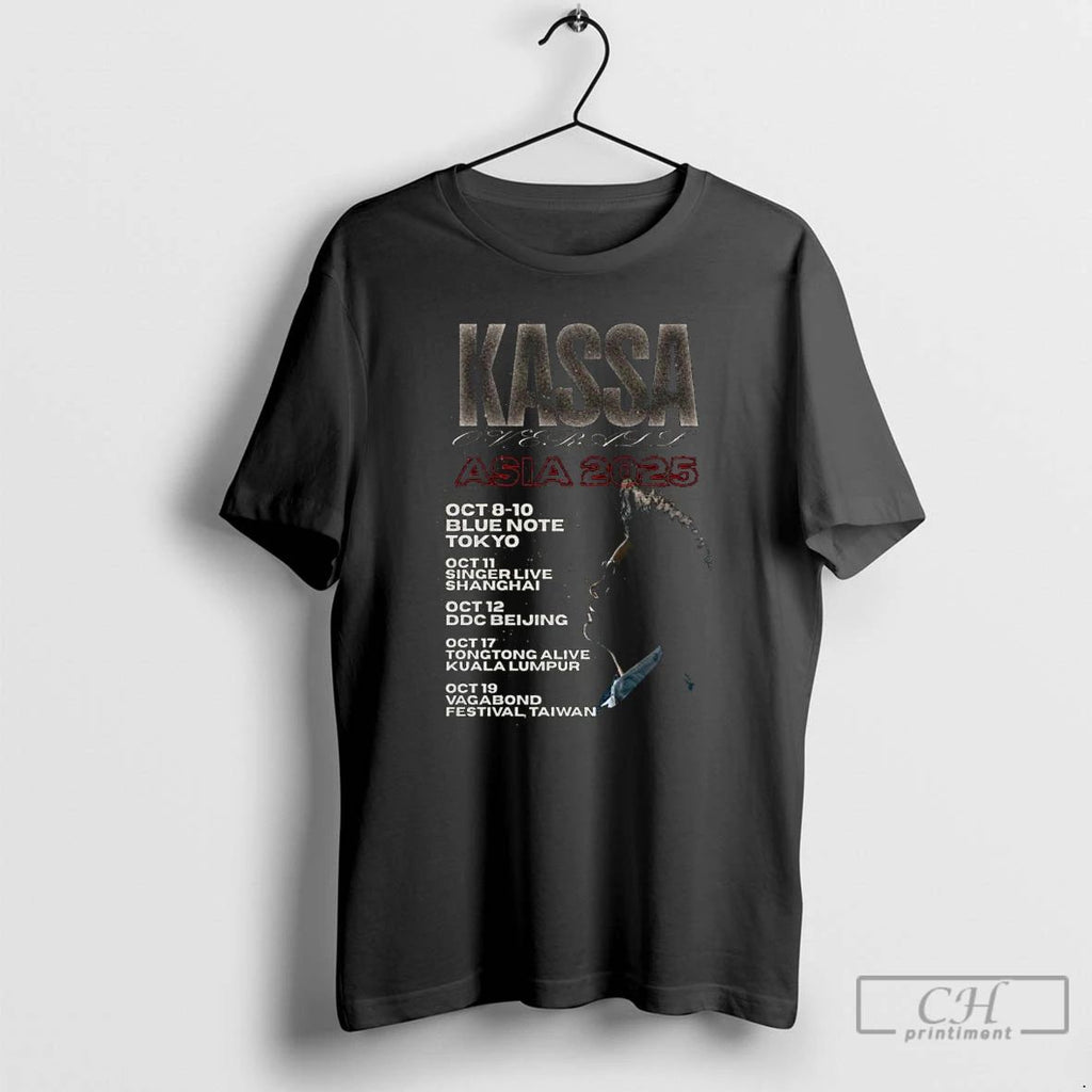 Classic Kassa Overall Asia Tour 2025 Long Sleve T Shirts Hoodie Longsleeve
