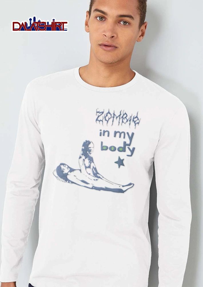 Zombie in my body horror aesthetic shirt