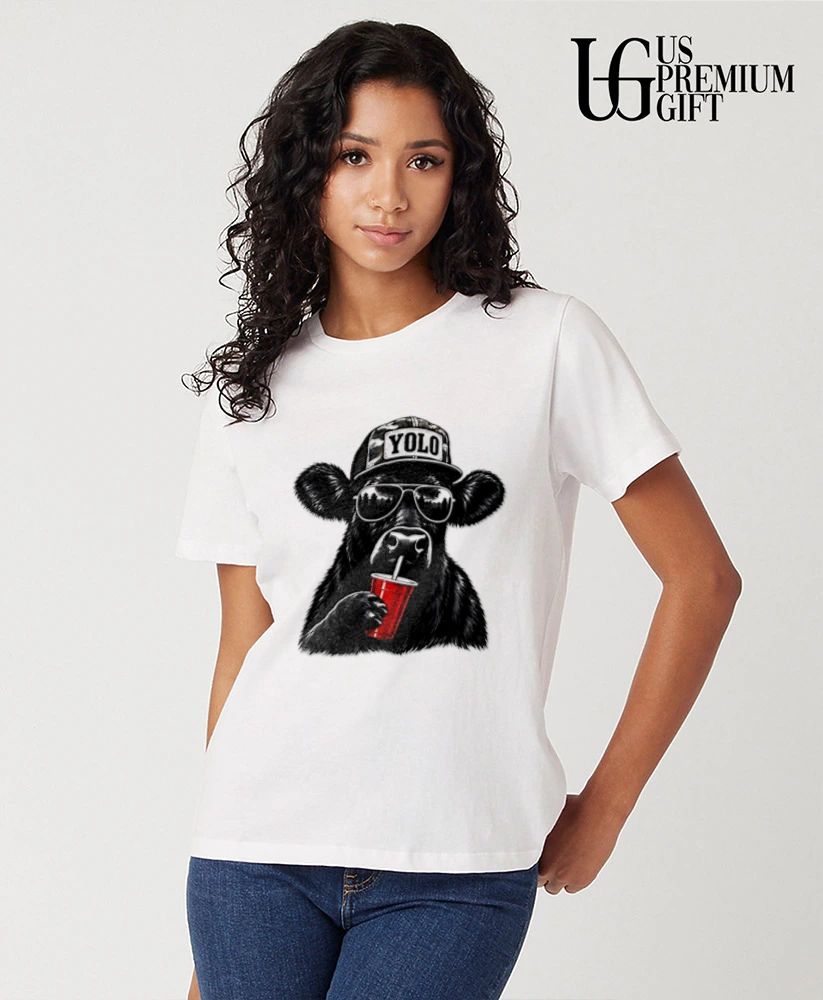 Yolo Angus Cattle Western shirt