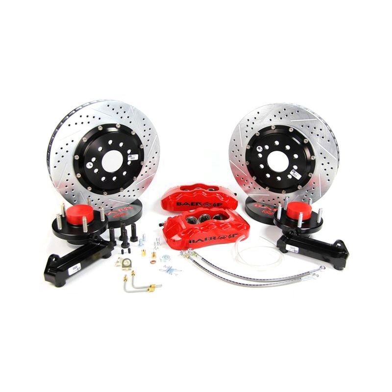 Baer Brakes 13″ Pro+ Front Brake Kit, Monster Green, SDZ, Std. Studs