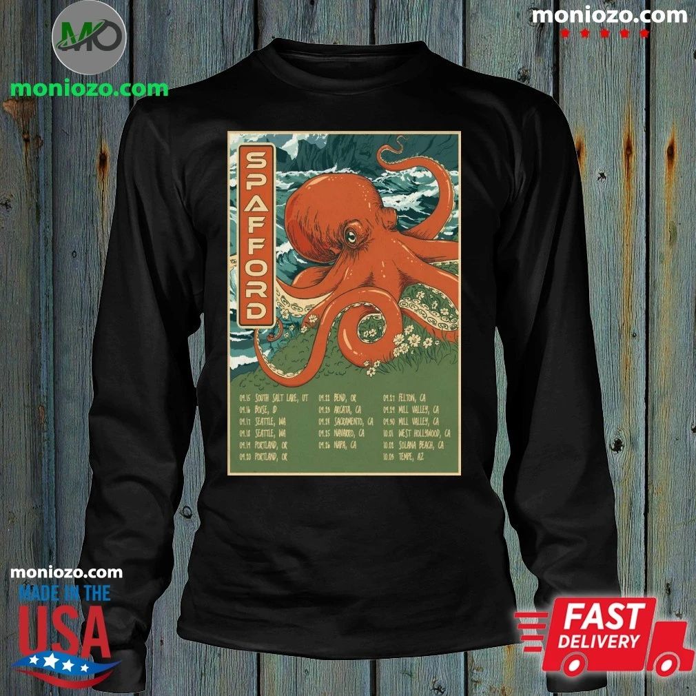 Original Spafford Fall Tour 2026 Poster Shirt