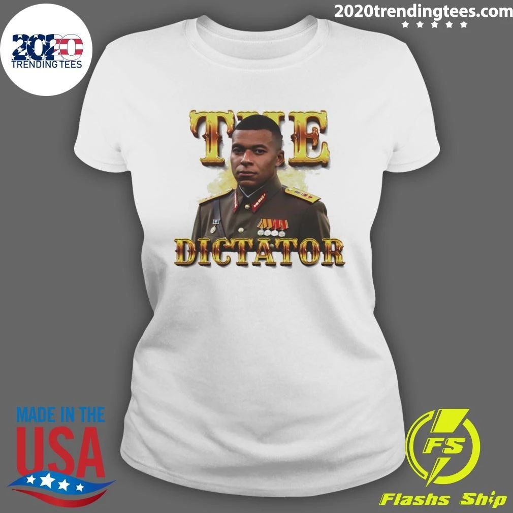 Kylian Mbappe The Dictator Bootleg Retro 90s Soccer Shirt
