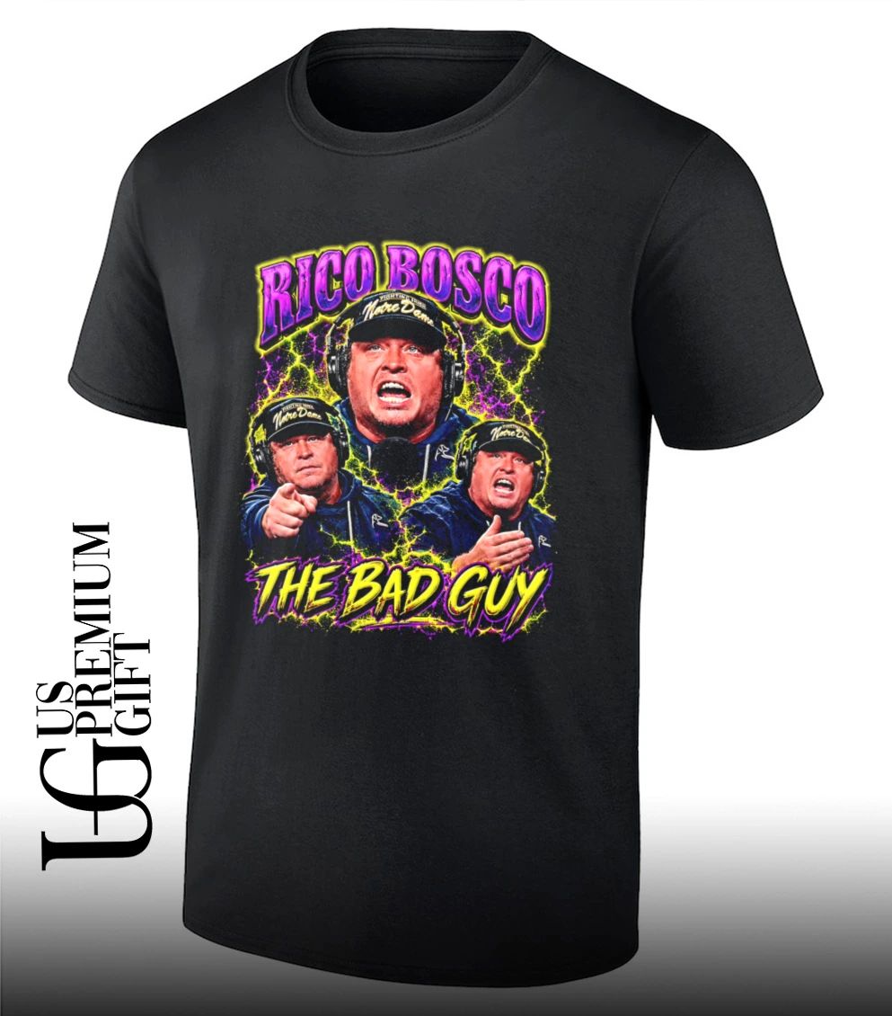 Rico Bosco The Bad Guy graphic shirt