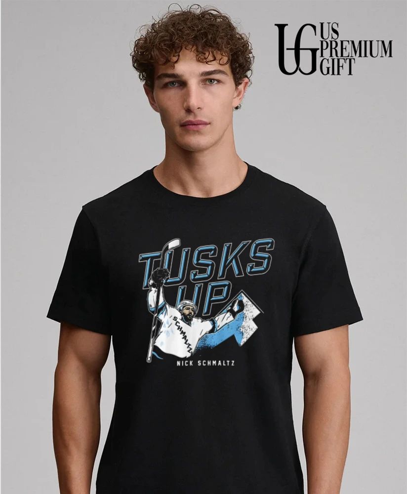 Tusks Up Nick Schmaltz Utah Mammoth hockey shirt