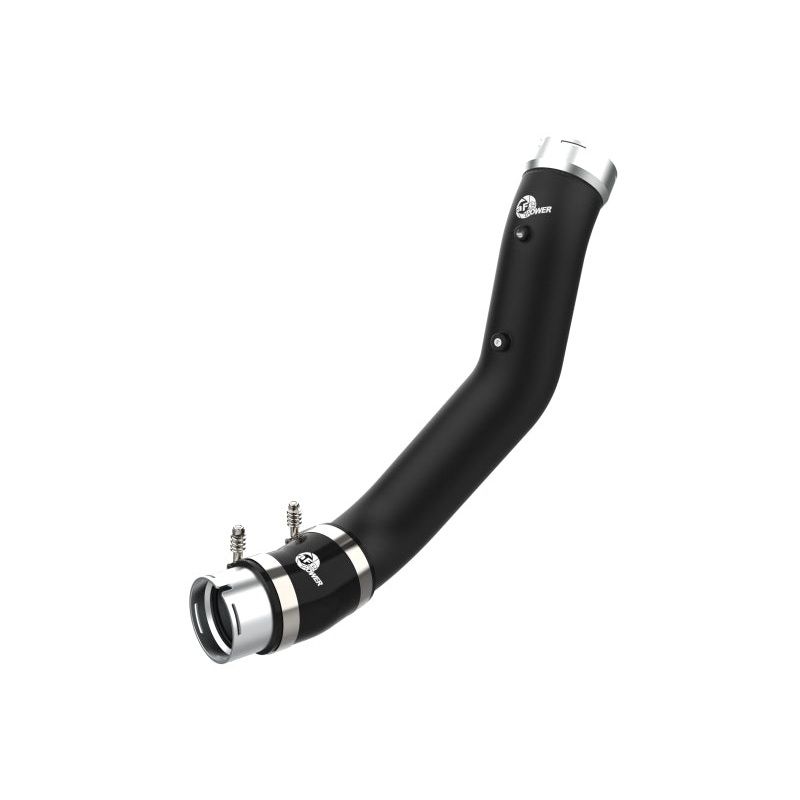 aFe 20-23 GM Diesel Trucks V8 6.6L L5P BladeRunner 3.5in Aluminum Cold Charge Pipe – Black
