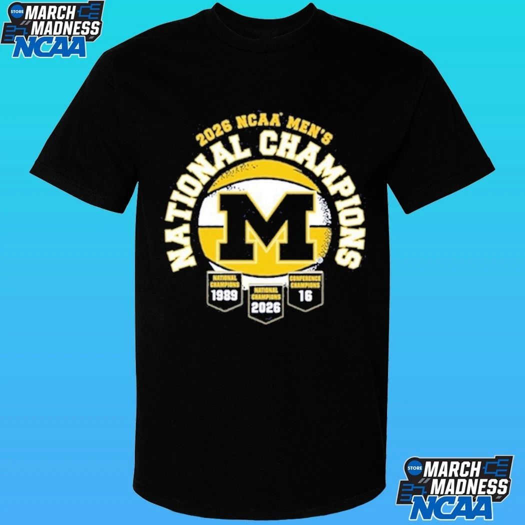 Summit Sportswear Michigan Wolverines 2026 Men’s Basketball National Shirt