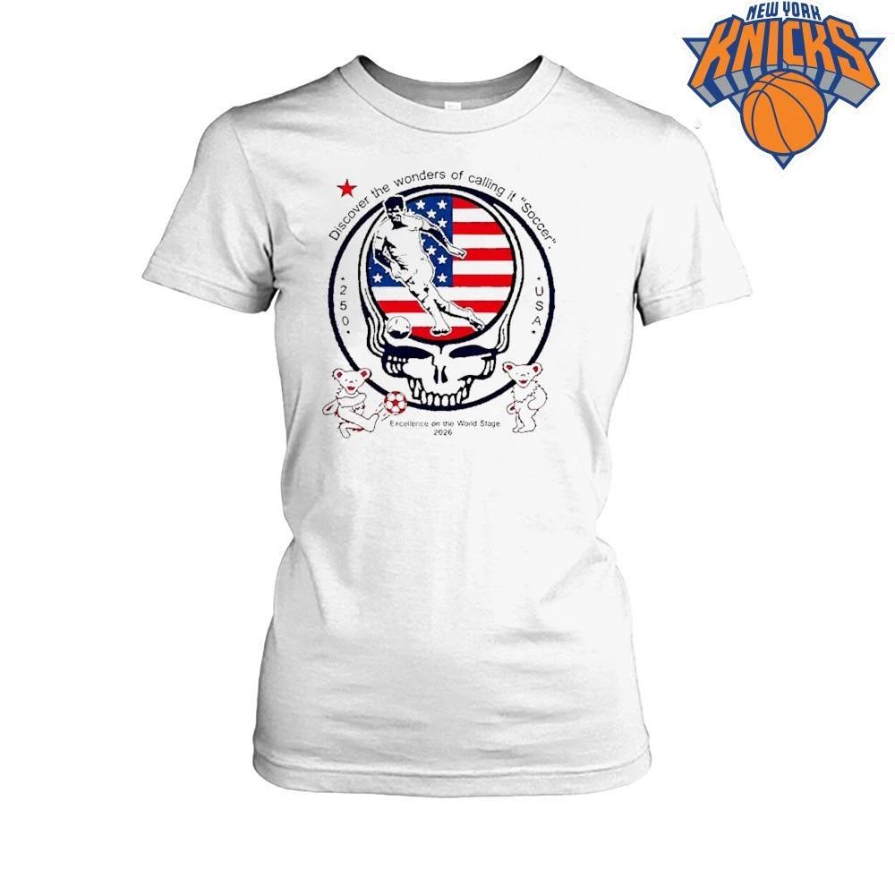 Grateful Dead Soccer 2026 World Cup USA Excellence on the World Stage shirt