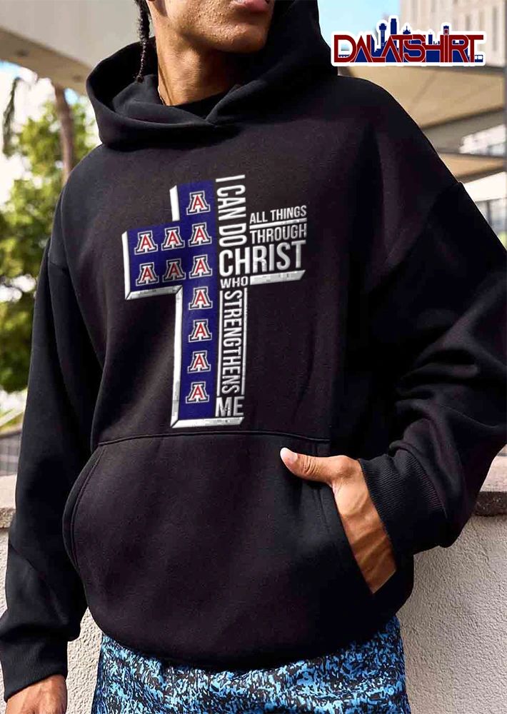 Arizona Wildcats I can do all things through Christ who strengthens me shirt