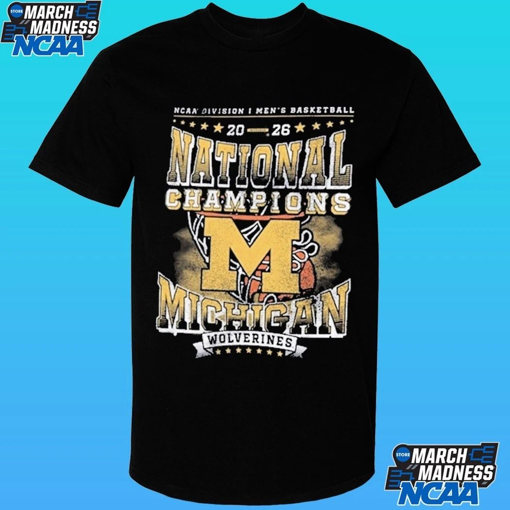 Michigan Wolverines Women’s 2026 Men’s Basketball National Champions Plus Shirt