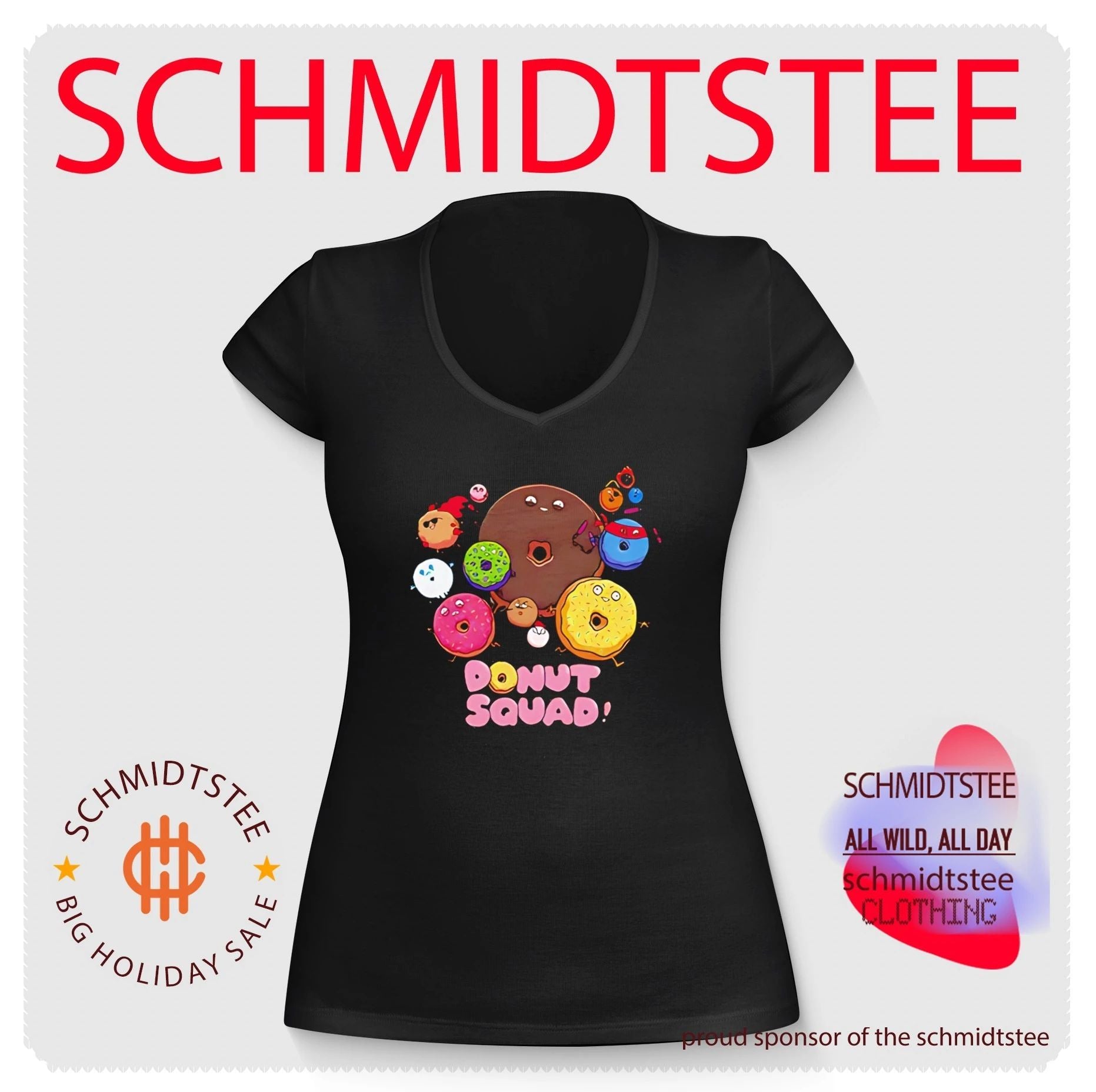 Donut Squad donut team graphic shirt