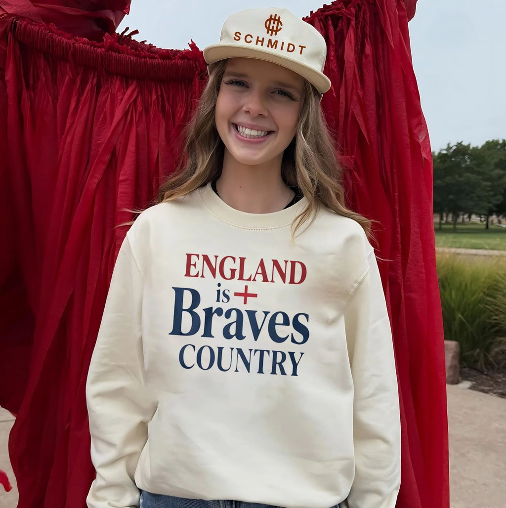 England Is Braves Country Flag Shirt