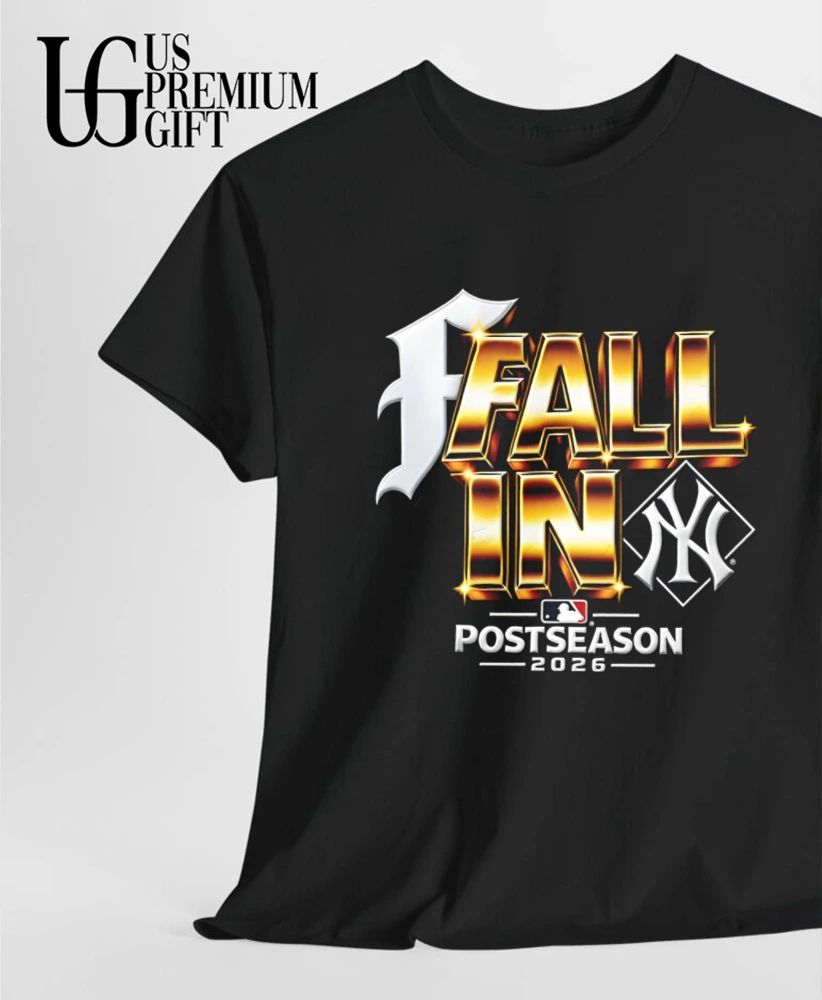 New York Yankees Postseason Fall In Legend 2026 logo shirt
