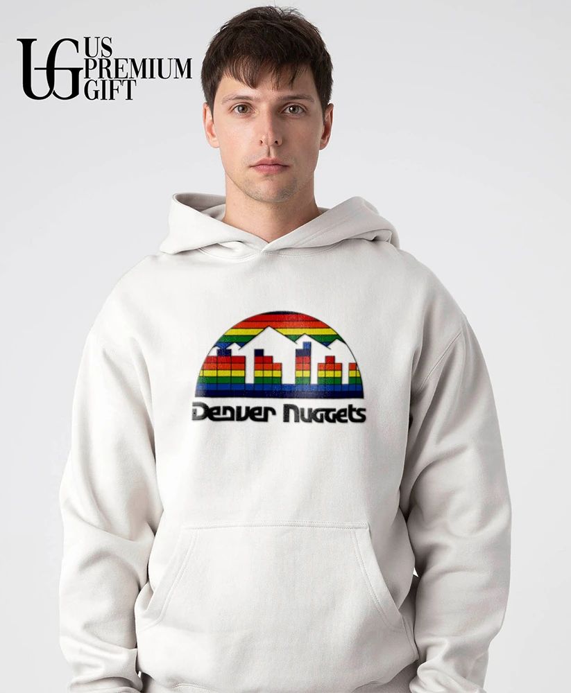 Denver Nuggets Hardwood Classics logo shirt