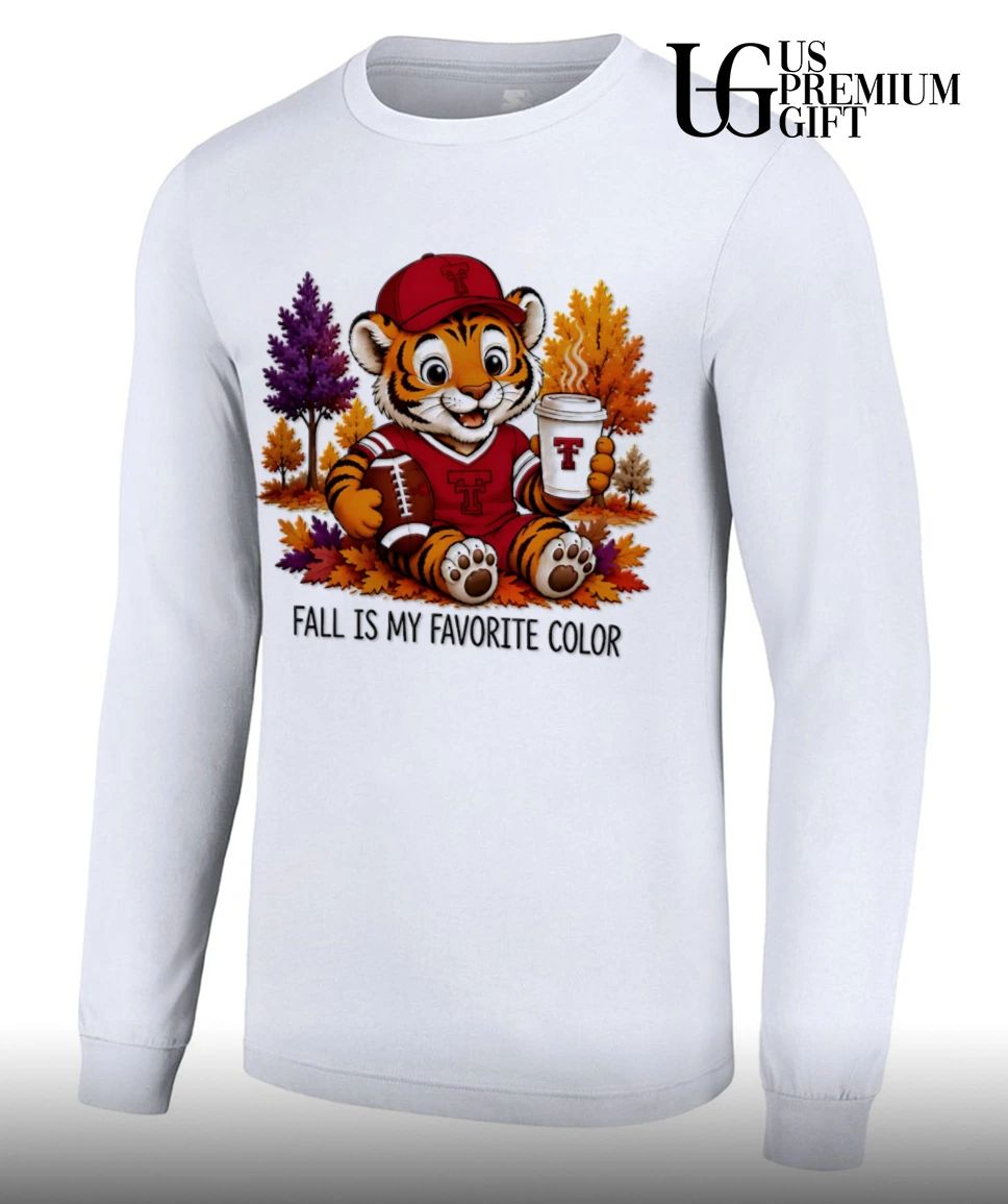 Texas Tech Red Raiders Tiger Fall Is My Favorite Color 2026 shirt