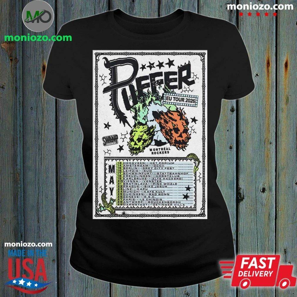 Puffer 2026 EU Tour Poster Shirt