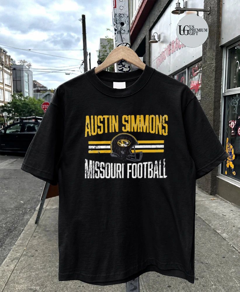 Austin Simmons Missouri Tigers football helmet shirt