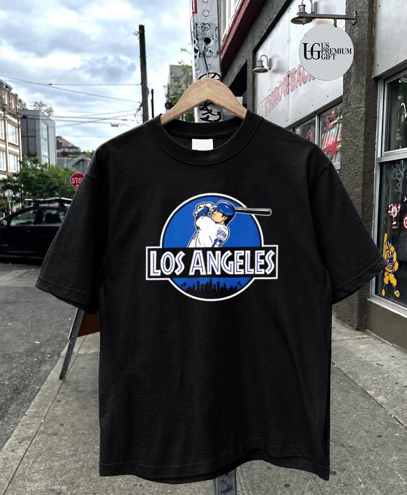 Shohei Ohtani Los Angeles Dodgers Dinosaurs logo shirt