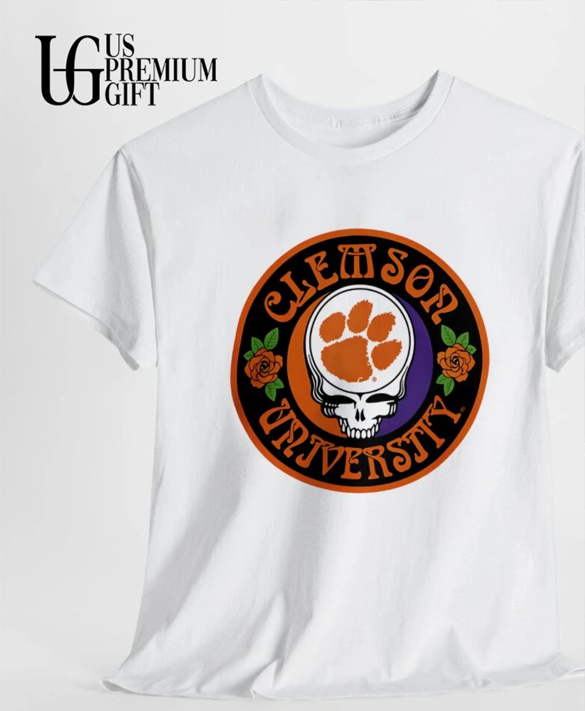 Clemson Tigers Grateful Dead Run For The Roses 2026 logo shirt