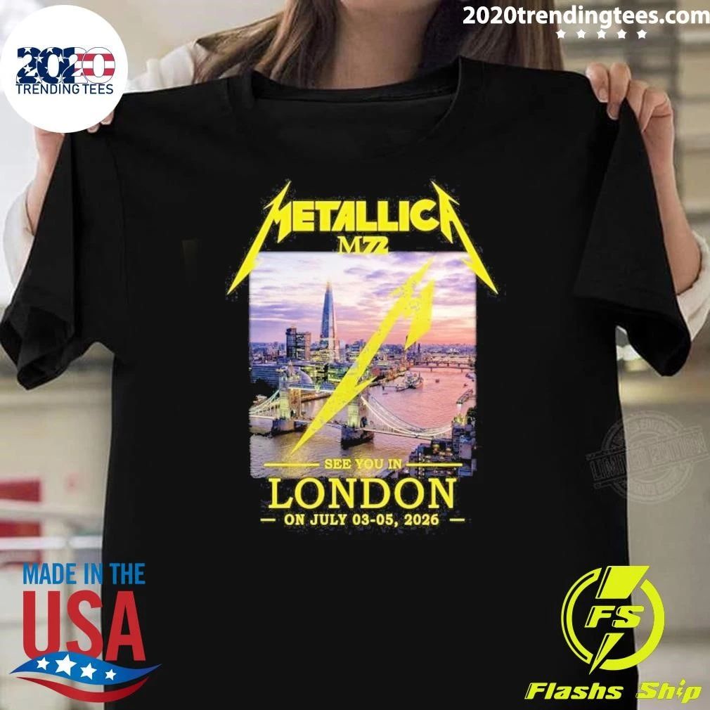 Metallica M72 See You In London On July 3-5, 2026 Shirt