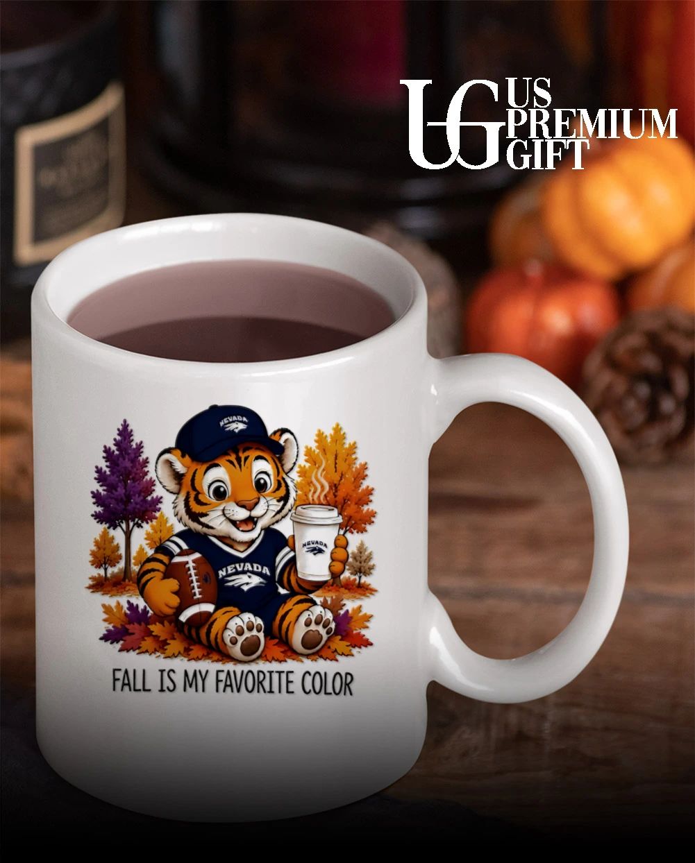 Nevada Wolf Pack Tiger Fall Is My Favorite Color College Football 2026 shirt