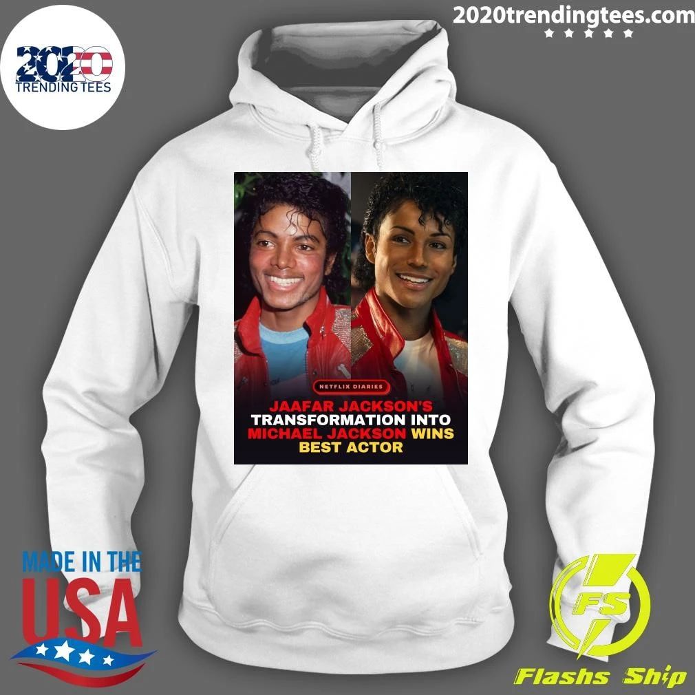 Jaafar Jackson’s Transformation Into Michael Jackson Wins Best Actor Shirt