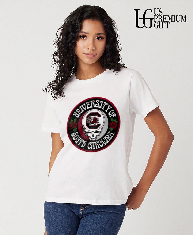 South Carolina Gamecocks Grateful Dead Run For The Roses 2026 logo shirt