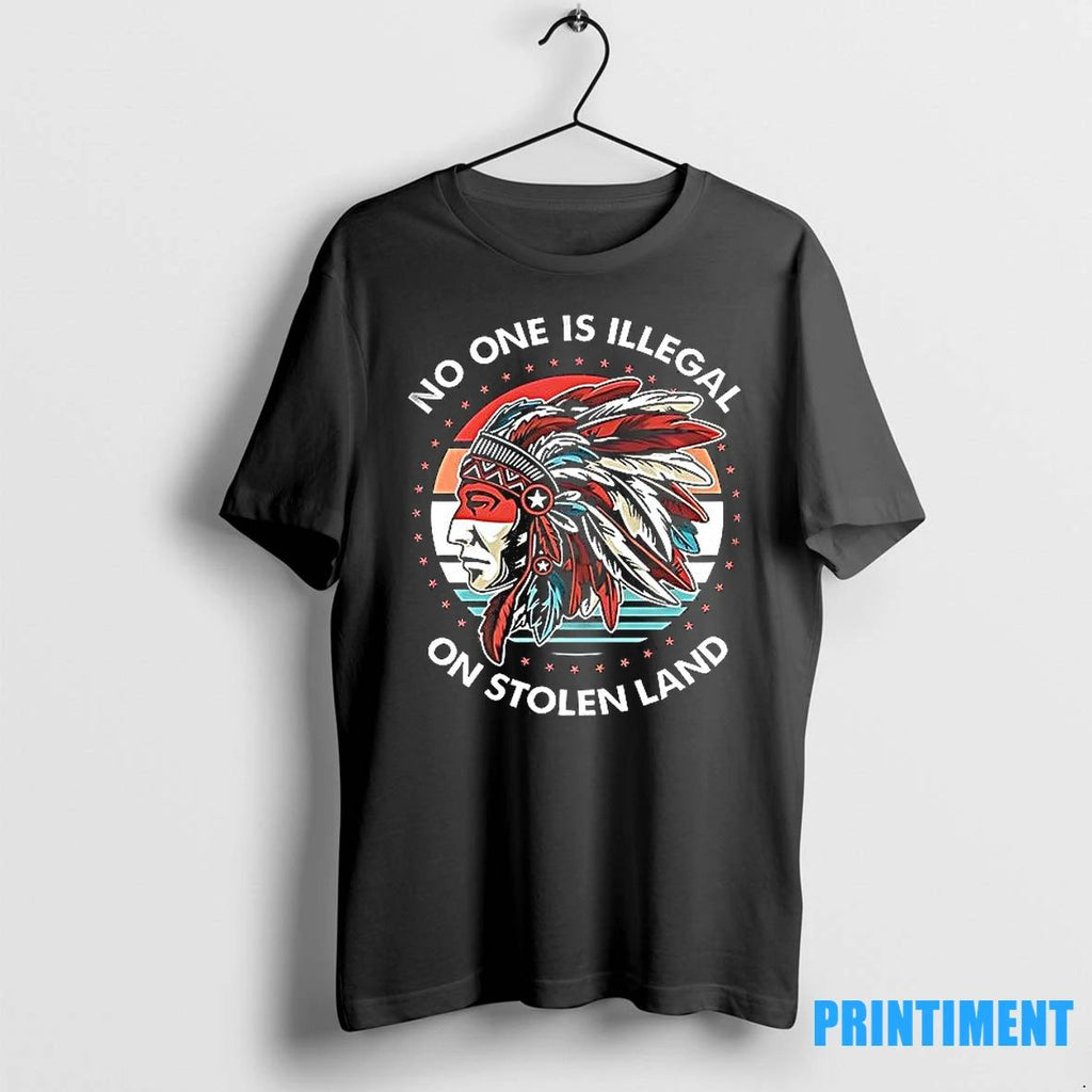 No One Is Illegal Native American Classic Tshirts Sweater