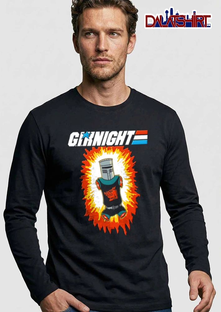 GIR Night armless knight helmet boar emblem explosion shirt