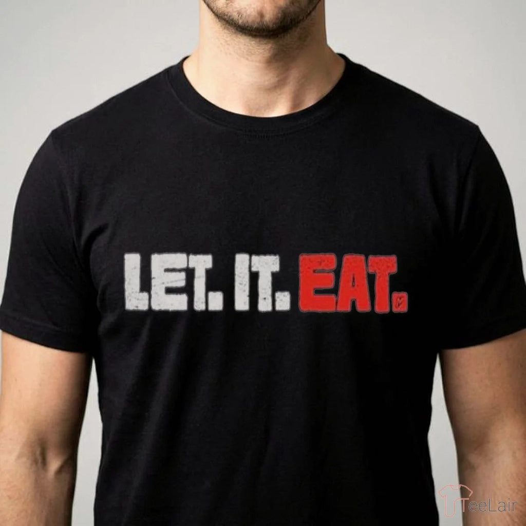 Trevor Bauer Wearing Let It Eat Shirt