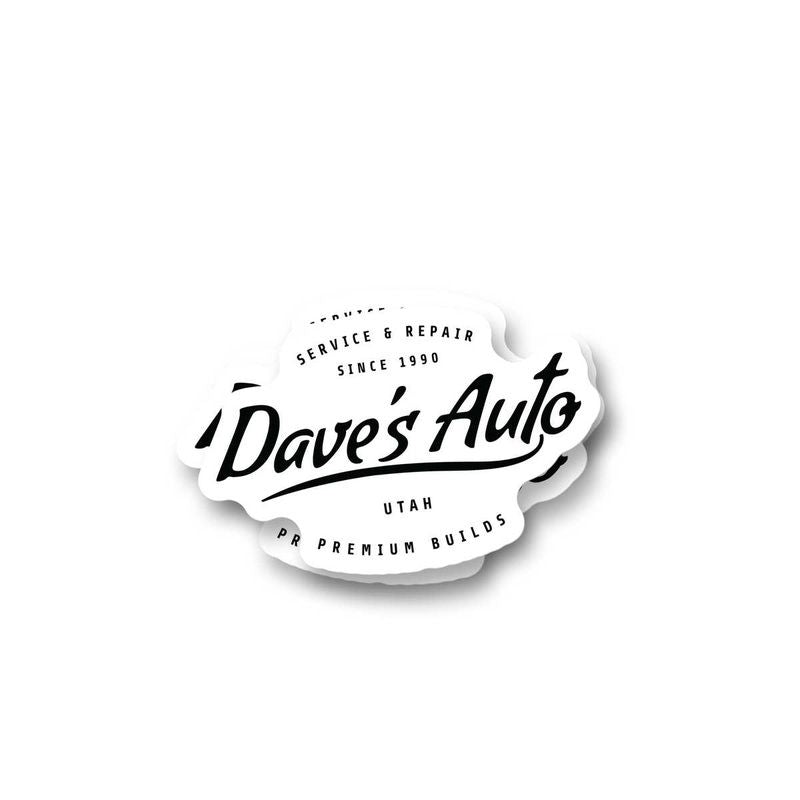 Daves Logo Sticker