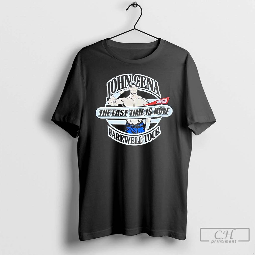 John Cena The Last Time Is Now Farewell Tour 2025 Summerslam T Shirts