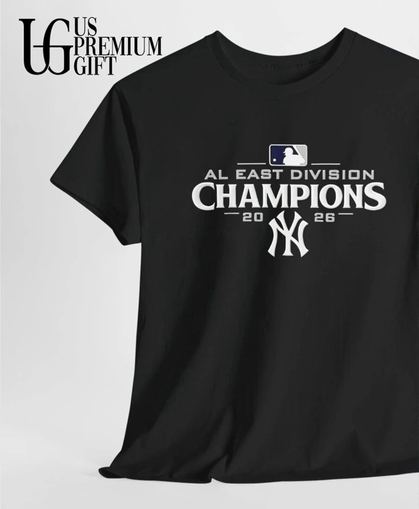 New York Yankees AL East Division Champions 2026 shirt