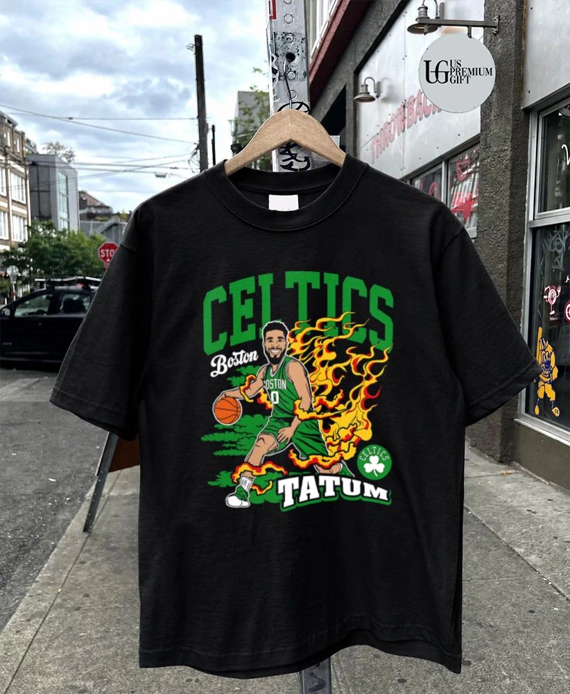 Jayson Tatum Boston Celtics NBA Fired Up shirt