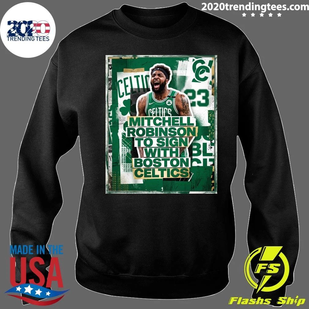 Mitchell Robinson To Sign with Boston Celtics Shirt
