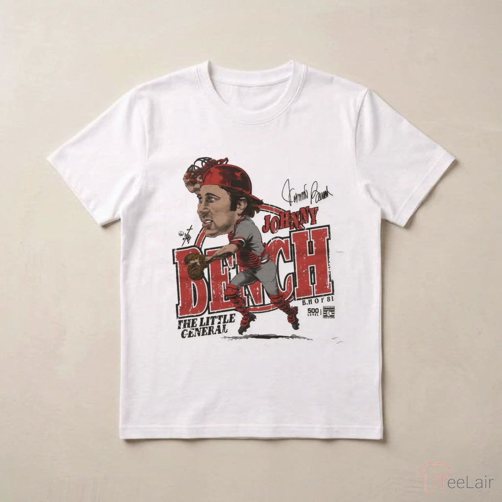 Johnny Bench Cincinnati Bruce Stark Collection Shirt