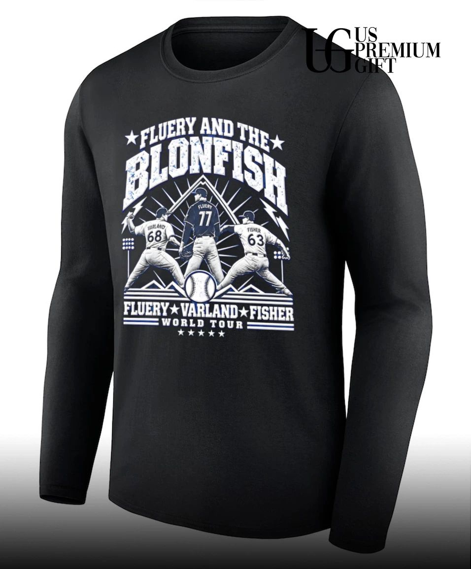 Braydon Fisher Fluery and the Blunfish World Tour shirt