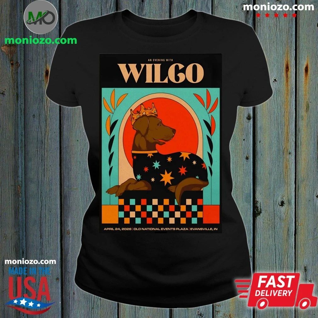Wilco Evansville IN, April 24 2026 Poster T-Shirt
