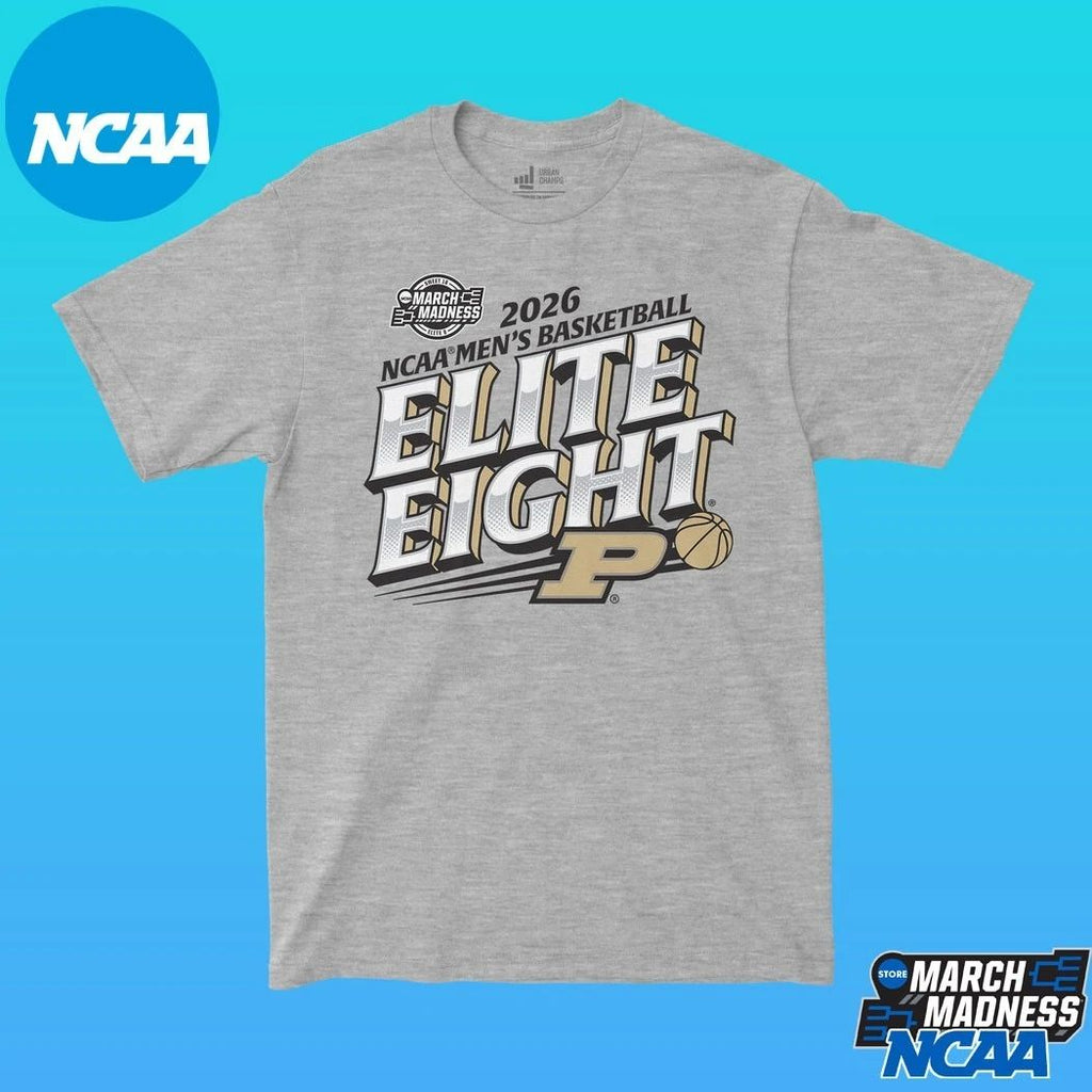 Purdue Boilermakers 2026 NCAA Men’s Basketball Tournament March Madness Elite Eight T-Shirts
