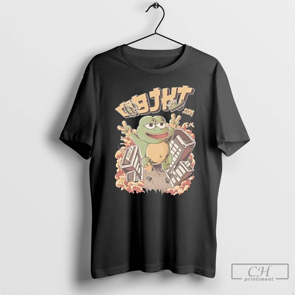 Classic Objkt Pepe City Stomper Long Sleve T Shirts Hoodie Longsleeve