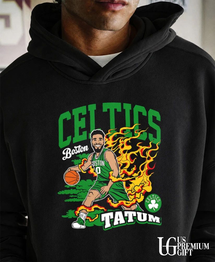Jayson Tatum Boston Celtics NBA Fired Up shirt