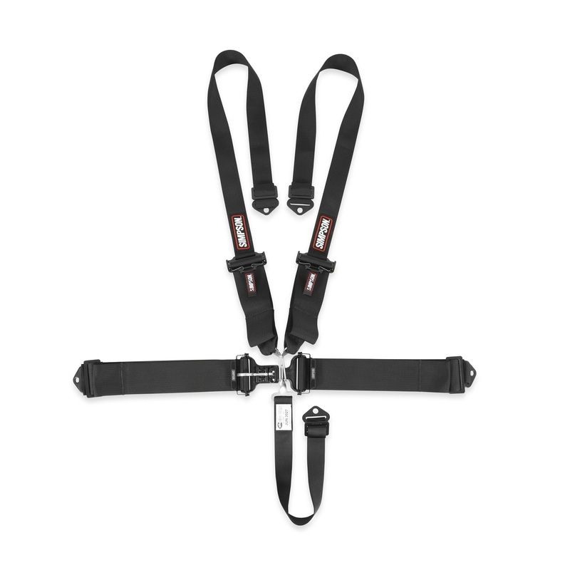 Simpson Racing Latch FX2 Belt – Black