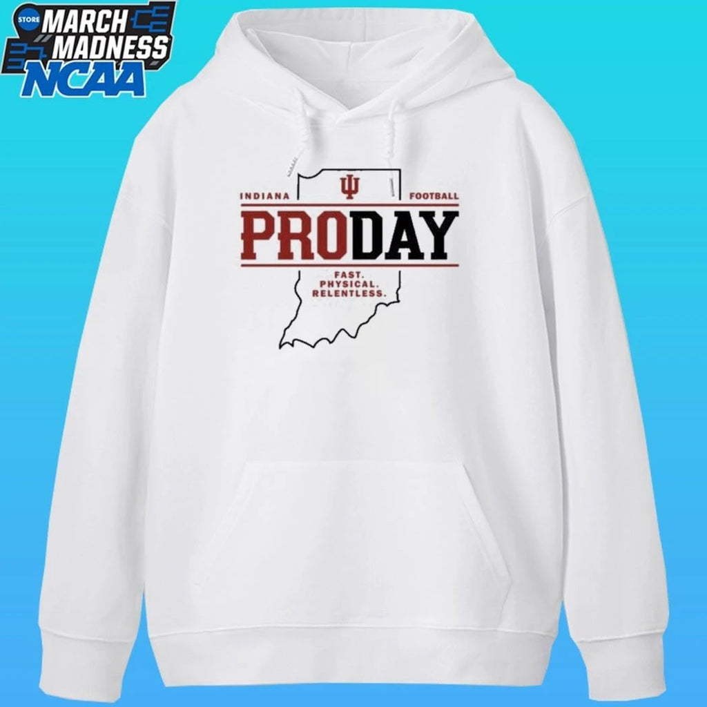 Fernando Mendoza Indiana Pro Day Football Shirt