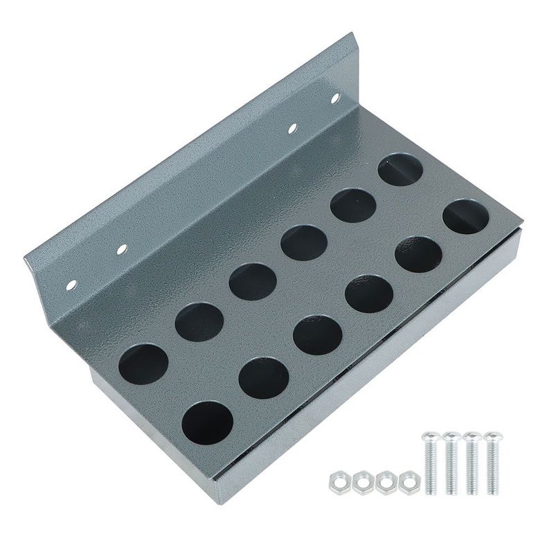 R8 Collets Rack – 12 Holes – high grade – Heavy gauge steel