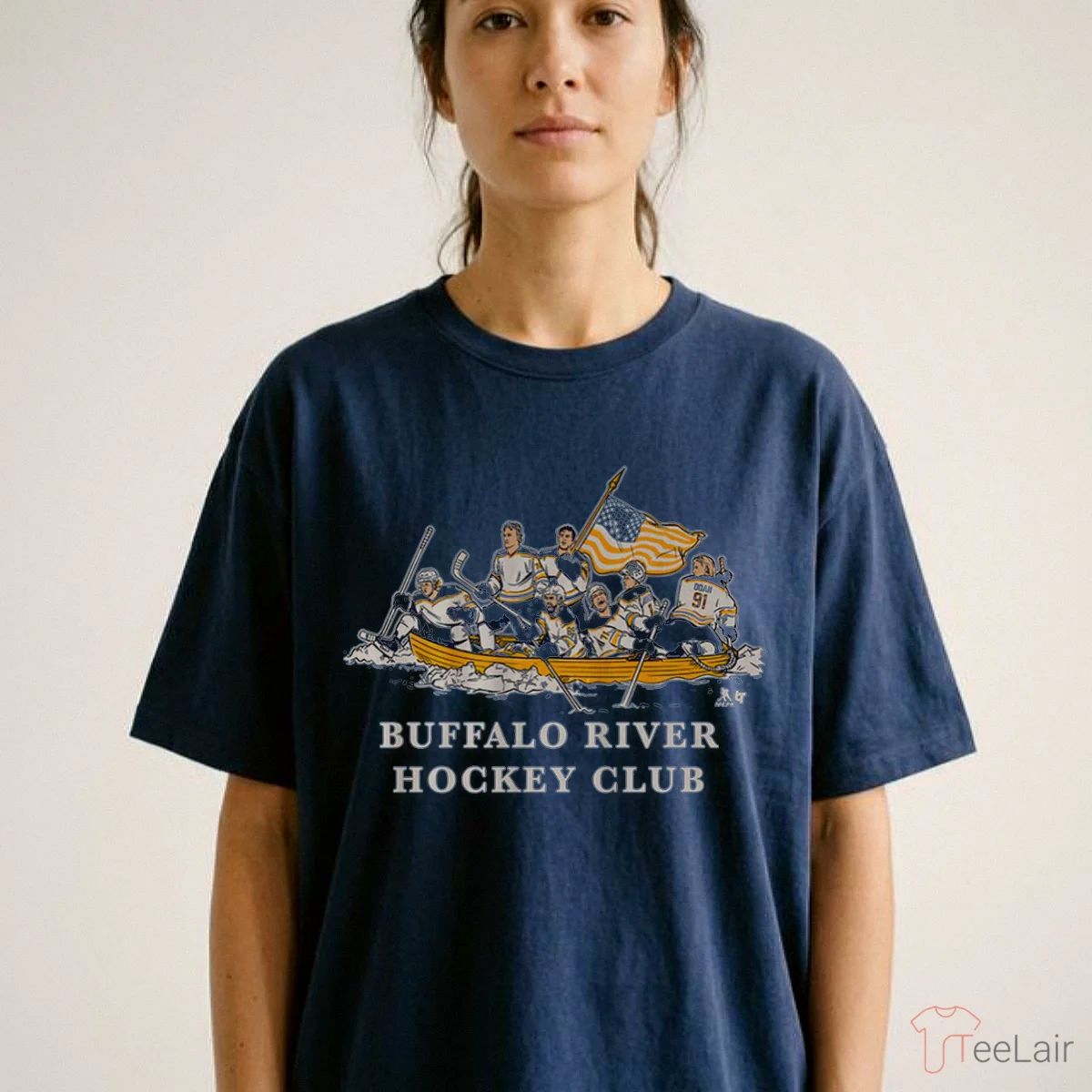 Buffalo River Hockey Crossing T-Shirt