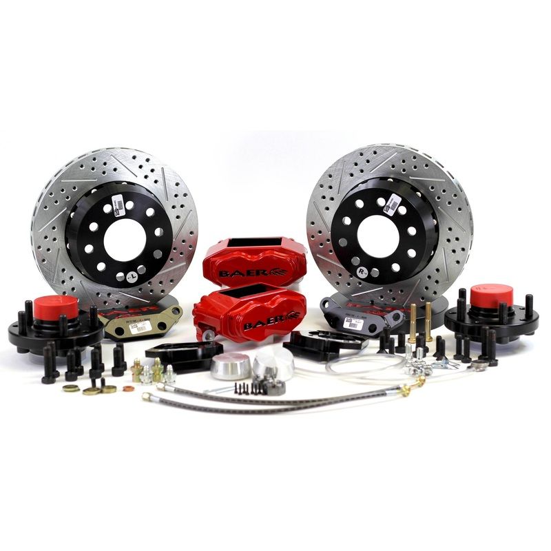 Baer Brakes 11″ SS4+ Front Brake Kit, Grabber Blue, SDZ, Std. Studs