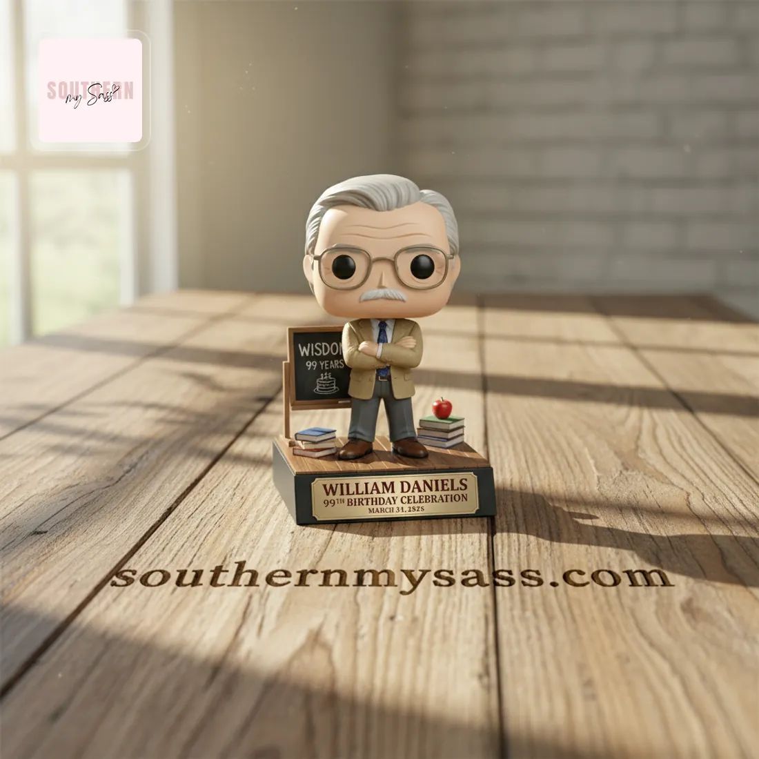 William Daniels Mr. Feeny 99th Birthday Celebration Pop Figure Doll