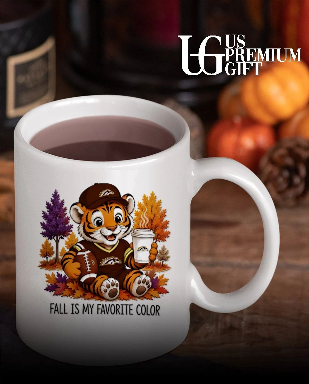 Western Michigan Broncos Tiger Fall Is My Favorite Color 2026 shirt